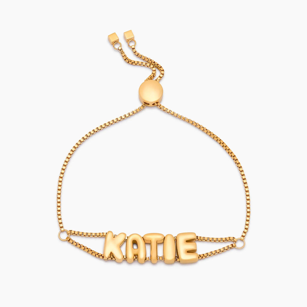 Bubble Name Bracelet