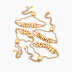 Bubble Name Bracelet