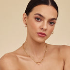 Carabiner Charm Lock Necklace