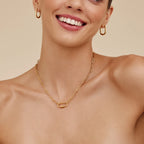 Carabiner Charm Lock Necklace