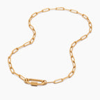 Carabiner Charm Lock Necklace