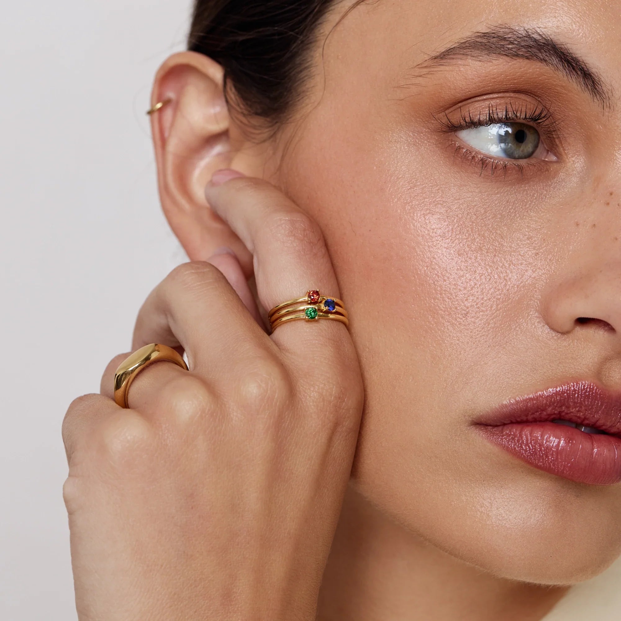 Dainty Birthstone Ring