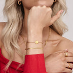 Initial Stamp Bracelet