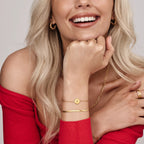 Initial Stamp Bracelet