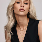 Initial Stamp Necklace