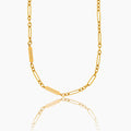 Engraved Name-Date Paperclip Necklace