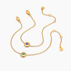 Mini Birthstone Charm Bracelet