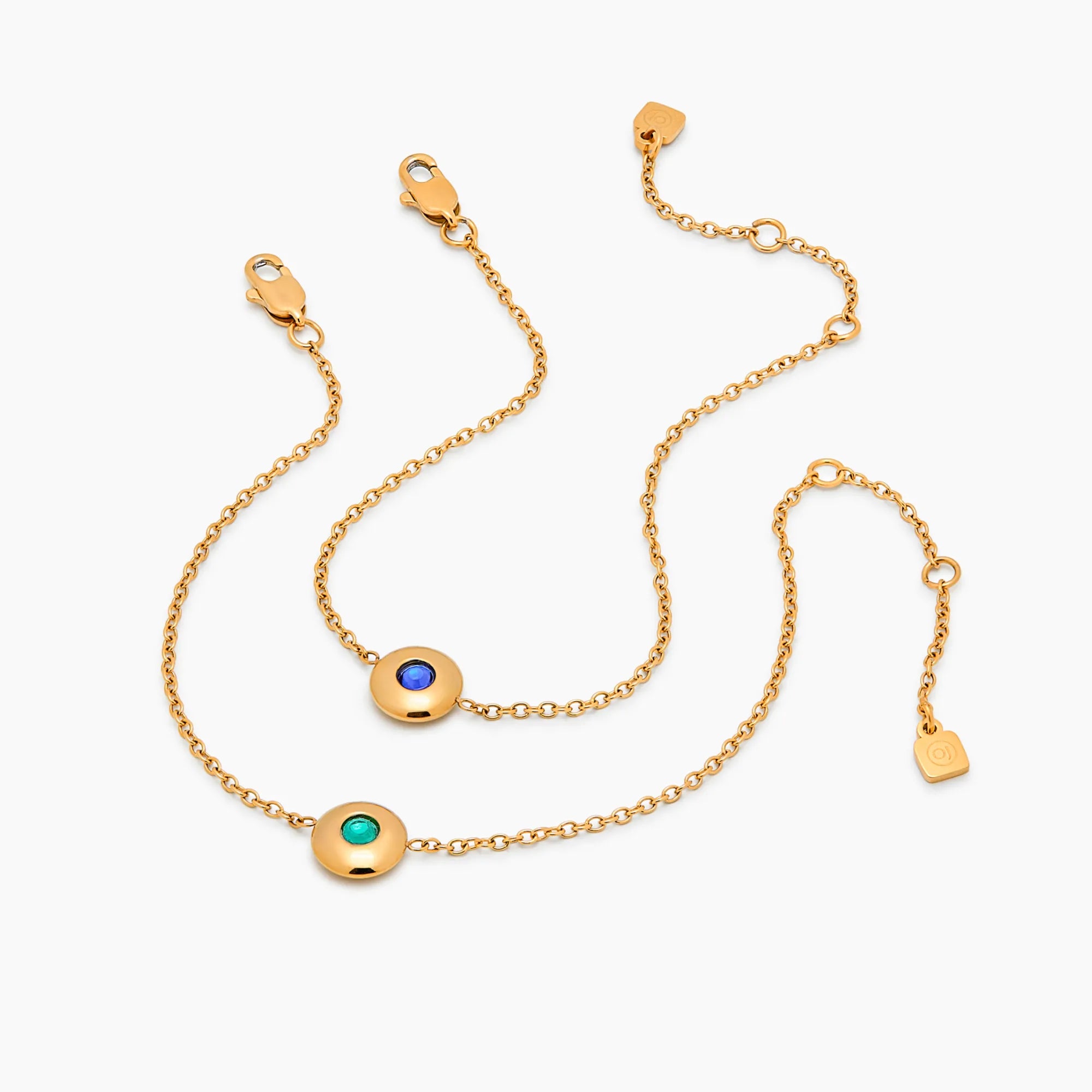 Mini Birthstone Charm Bracelet