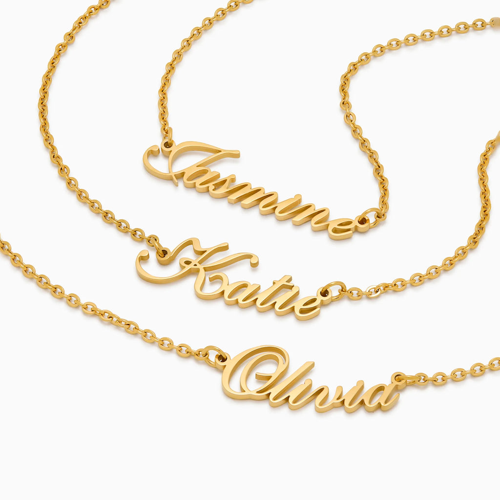 Olivia Signature Name Necklace
