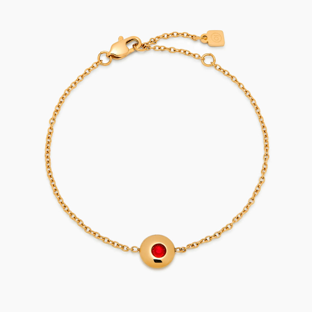 Mini Birthstone Charm Bracelet