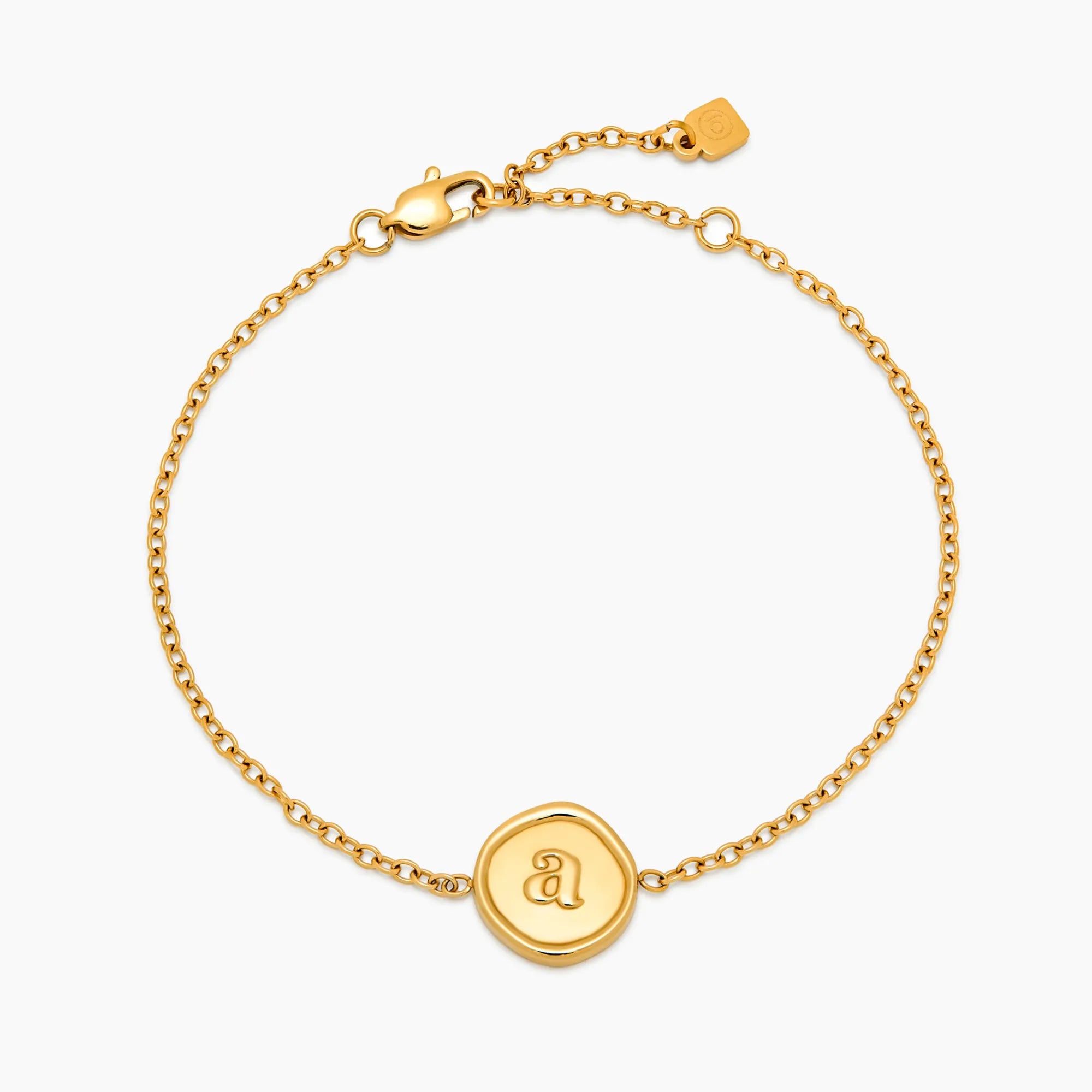 Initial Stamp Bracelet