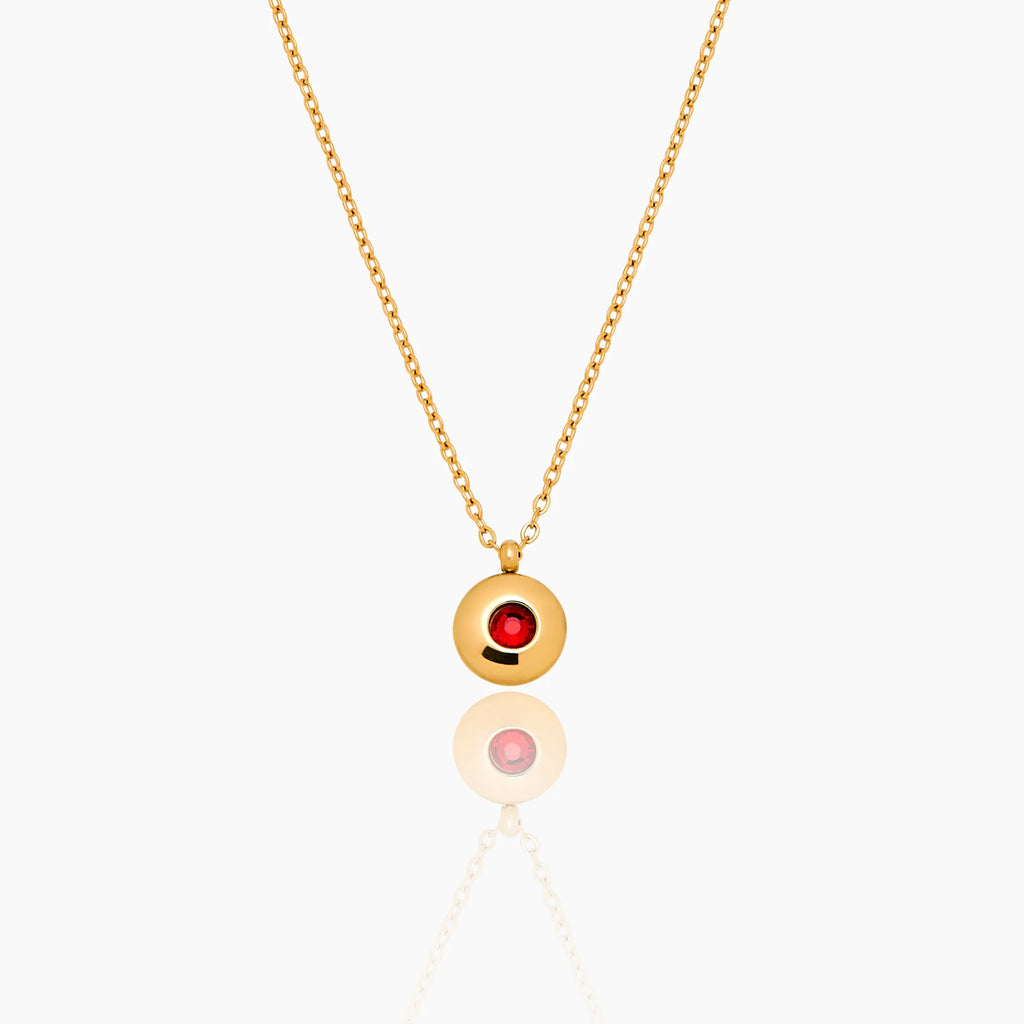 Mini Birthstone Pendant Necklace