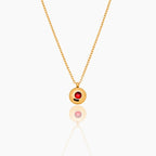 Mini Birthstone Pendant Necklace
