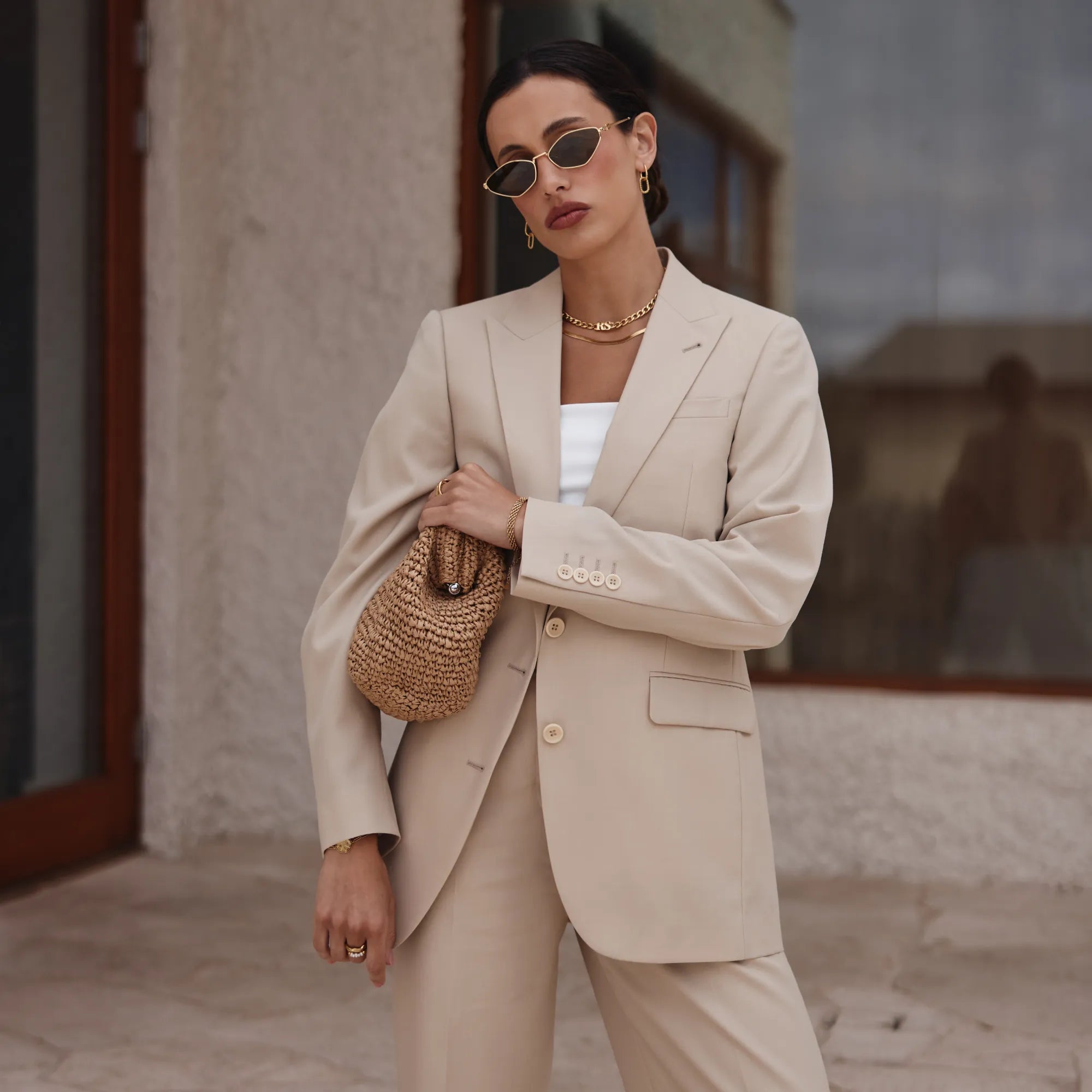 Initial Choker Necklace