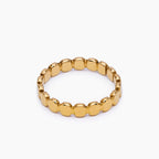 Golden Beaded Ring