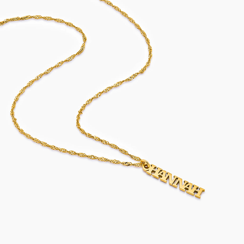 Singapore Multi Name Necklace