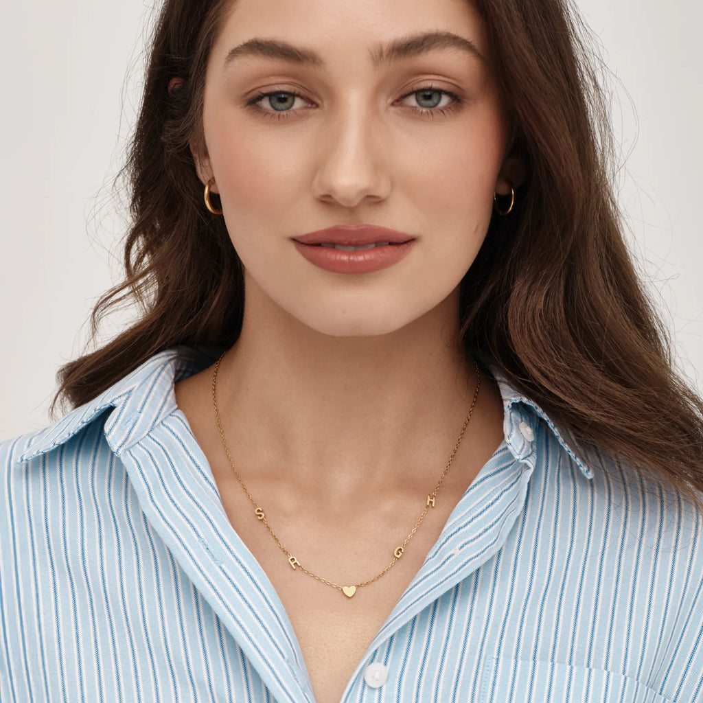 Multi Initial Necklace