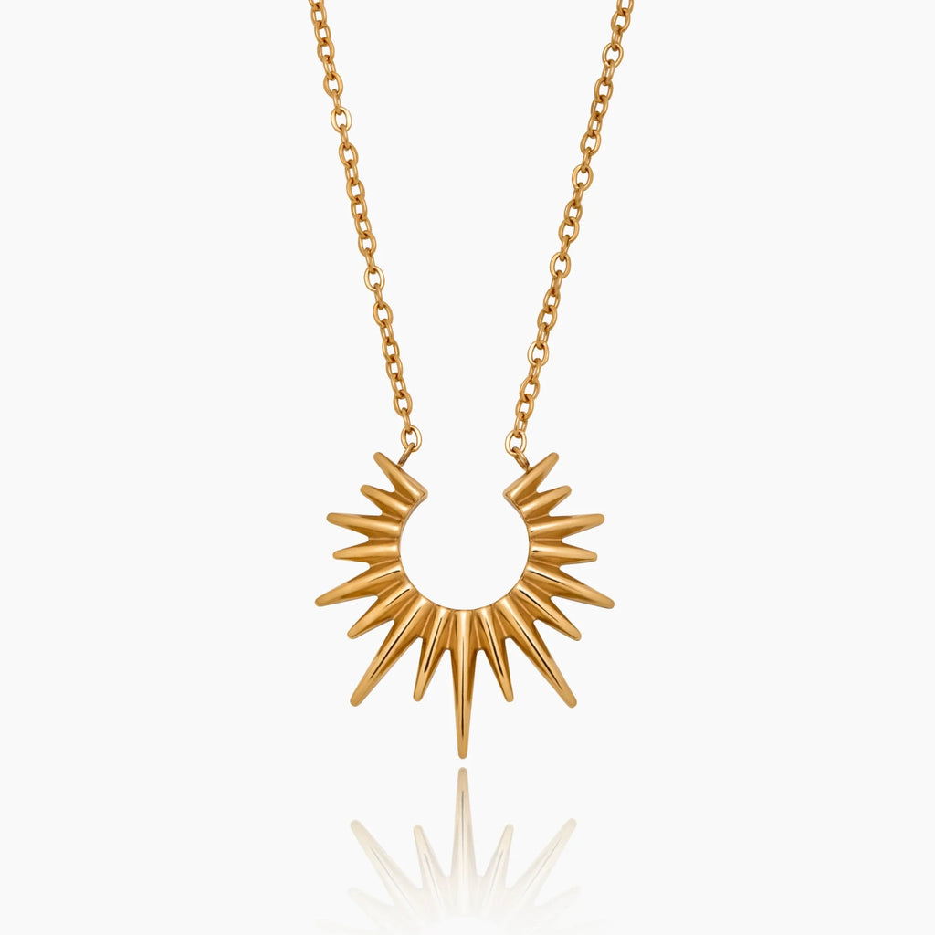 Helia Sunburst Necklace
