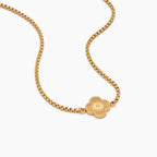 Pearl Clover Initial Necklace