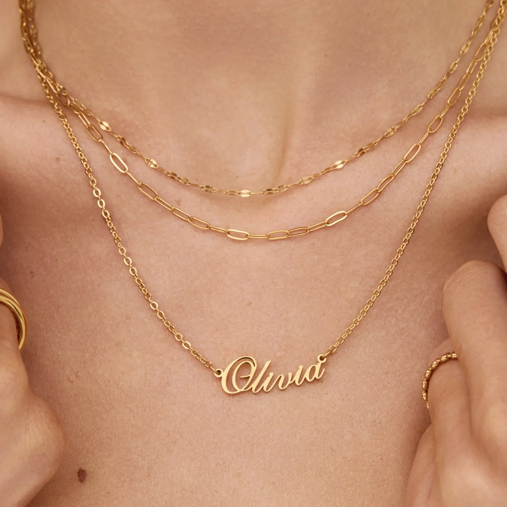Olivia Signature Name Necklace