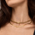 Initial Choker Necklace