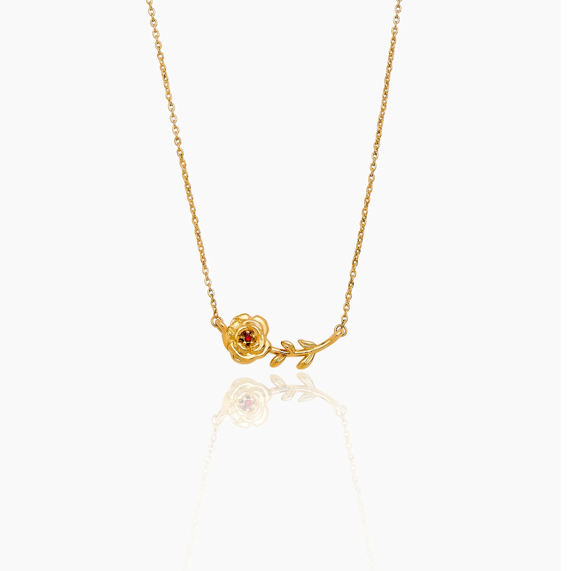 Dainty Birthflower Necklace