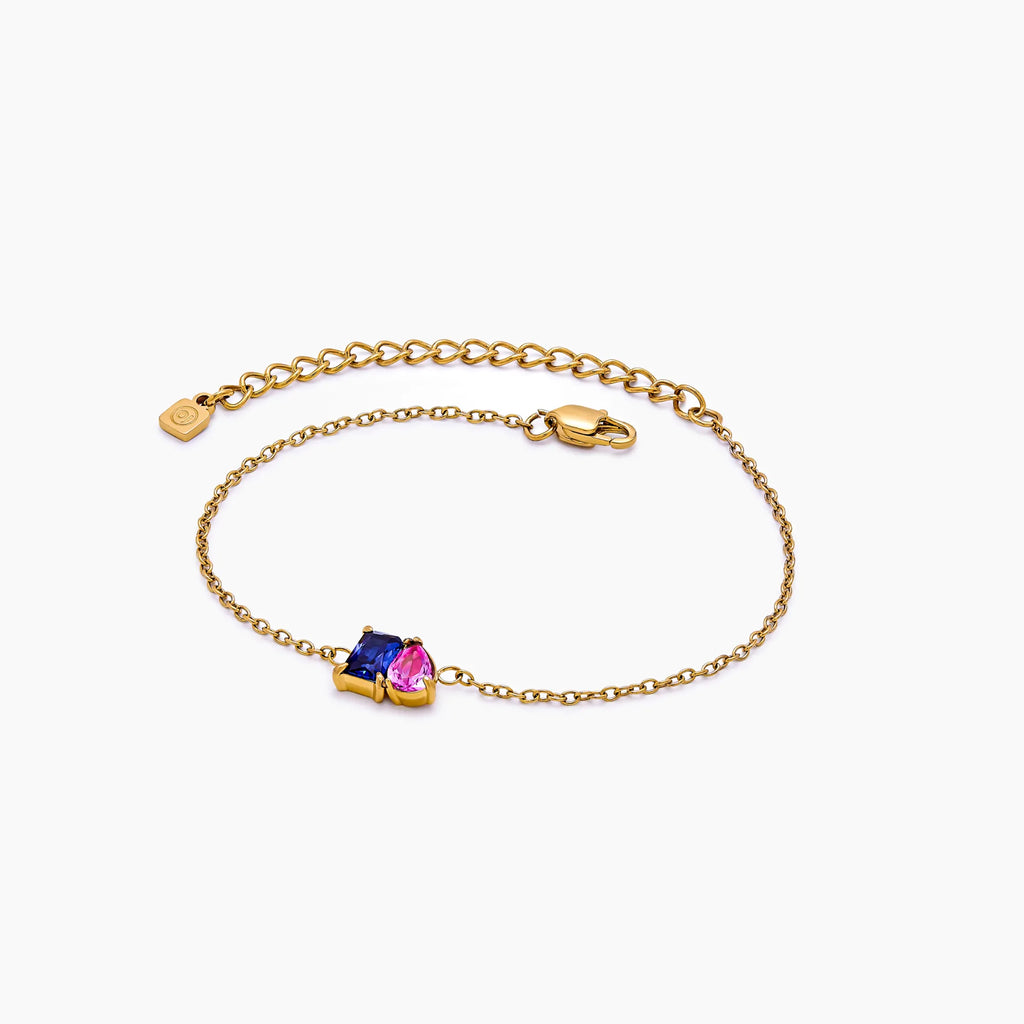 Forever Duo Birthstone Bracelet