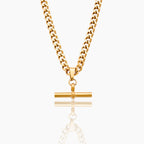 Curb Chain Fob Necklace