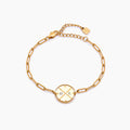 Engraved Compass Bracelet