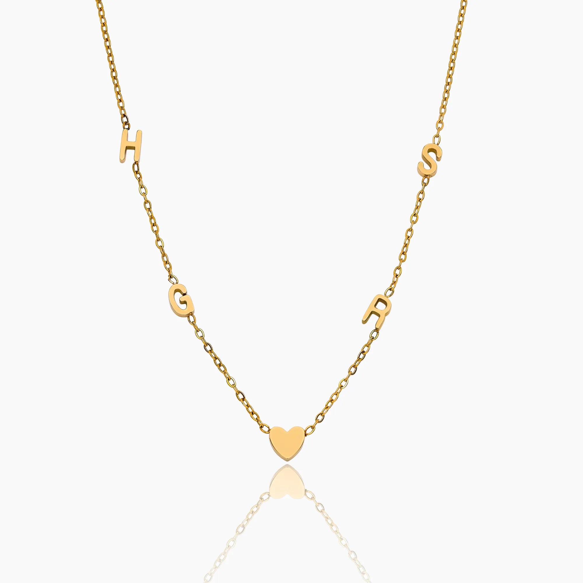 Multi Initial Necklace