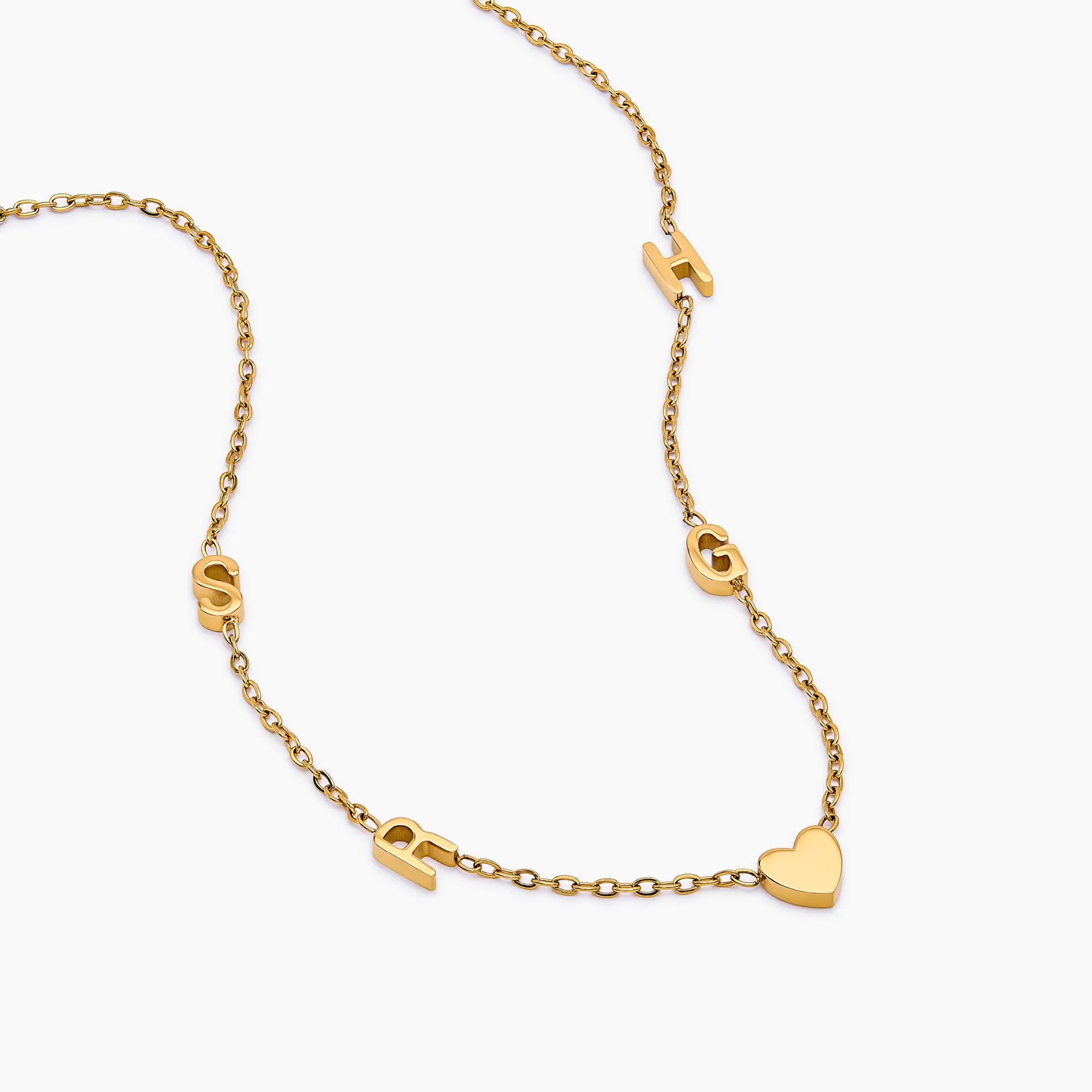 Multi Initial Necklace