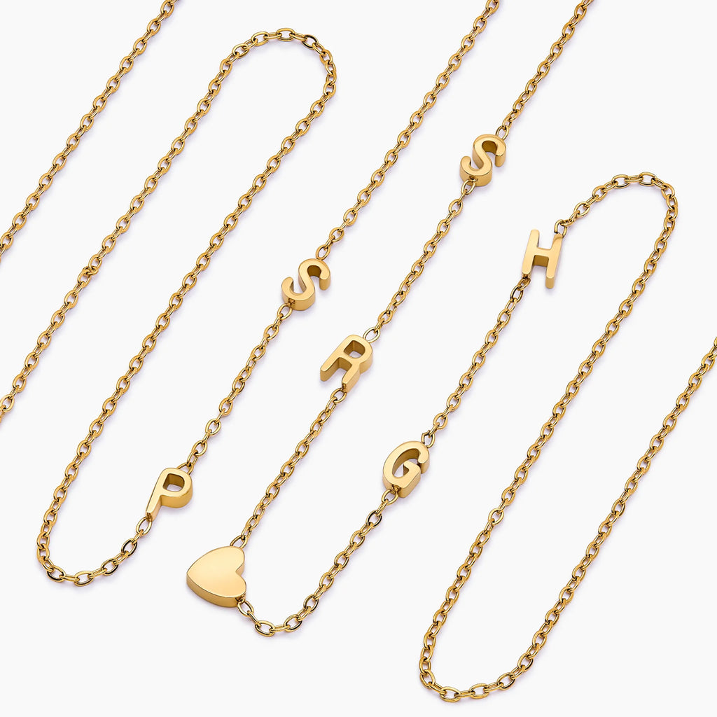 Multi Initial Necklace