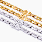 Curb Initial Bracelet