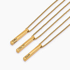 Love Note Pillar Necklace