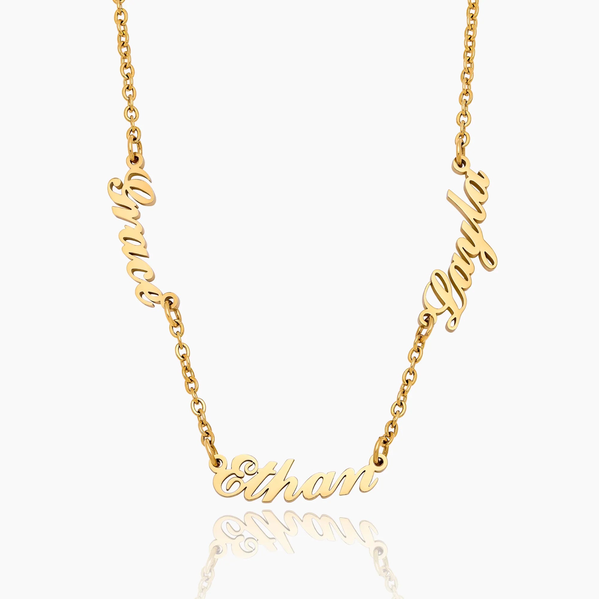 Multiple Name Necklace