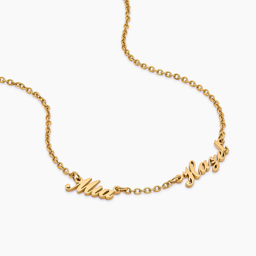 Multiple Name Necklace