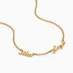 Multiple Name Necklace
