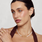 Statement Custom Name Pearl Necklace